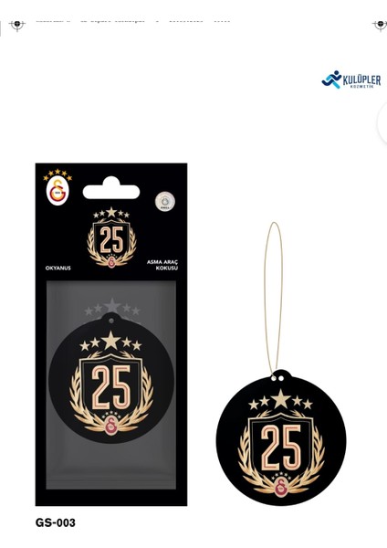 Asma Araç Kokusu 6'lı Set (OSIMHEN-GS004-GS007-GS009-GS0011-GS012) modelleri