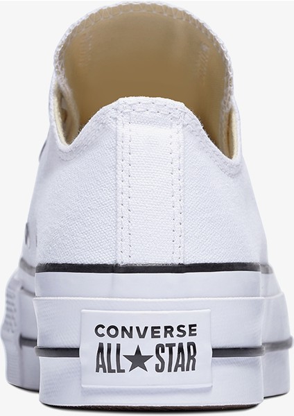 Chuck Taylor All Star Lift Unisex Platform Beyaz Sneaker.102 fiyatları