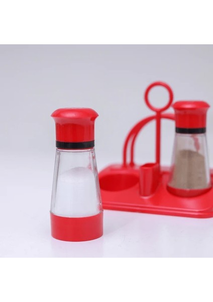 2'li Peçete ve Tuzluk Seti Kırmızı Çok Amaçlı Kullanım fırsatları