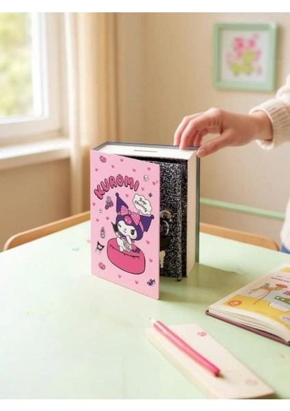 Figürlü Çelik Kilitli Pembe Para Kasası modelleri