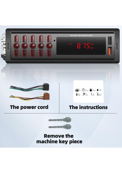AU-999 Hızlı Şarjlı 2usb Oto Teyp Bluetooth Sd Aux Max Ses 63 Seviye modelleri