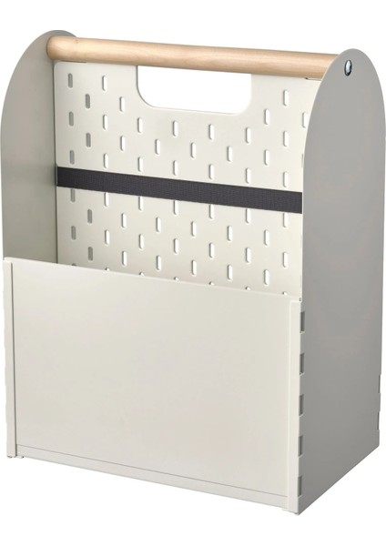 Vattenkar Masaüstü Düzenleyici 33 × 21 × 43 cm Beyaz Elastik Taşıma Saplı