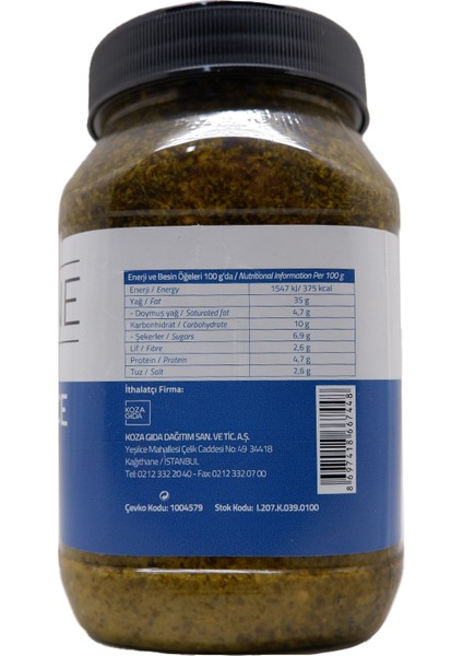 Pesto Sos 1 kg fiyatları