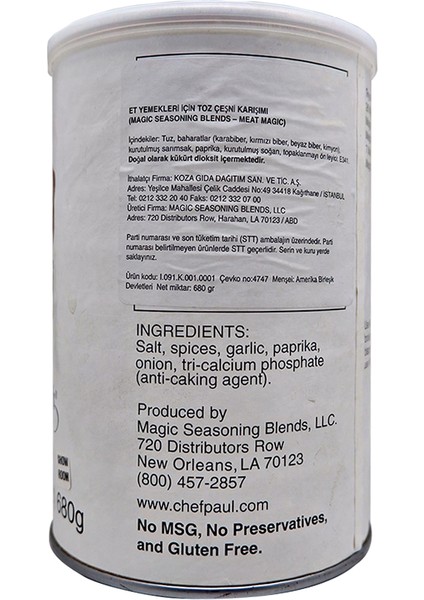 Magıc Et Baharatı 680 gr fırsatları