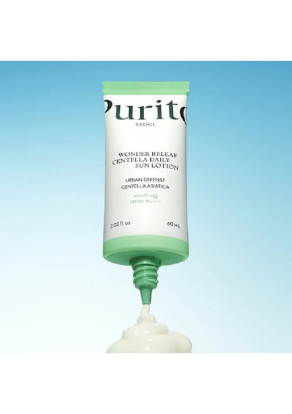 Purıto Wonder Releaf Centella Daily Sun Lotion SPF50+ Pa++++ 60 ml - Hassas Ciltler Için Ultra Hafif Güneş Kremi modelleri