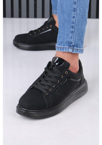 Soft Siyah Günlük Sneaker Erkek Ayakkabısı Ortopedik Tabanlı M801 modelleri