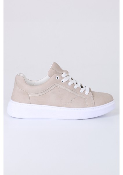 Soft Bej Günlük Sneaker Erkek Ayakkabısı Ortopedik Tabanlı M801 fırsatları
