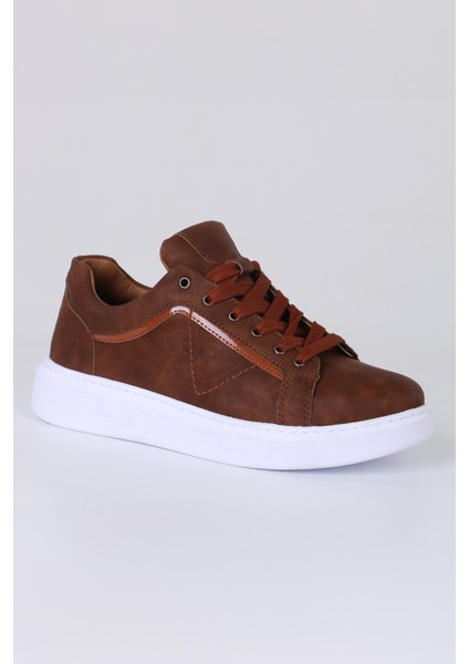 Soft Taba Günlük Sneaker Erkek Ayakkabısı Ortopedik Tabanlı M801 indirimleri
