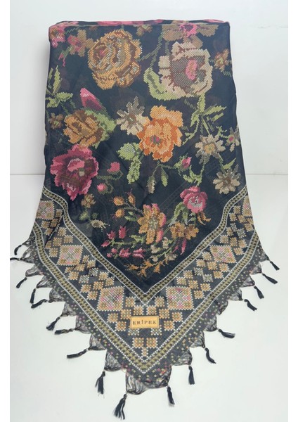 Sökme Boncuklu Pamuk Yazma - 05494 - 09