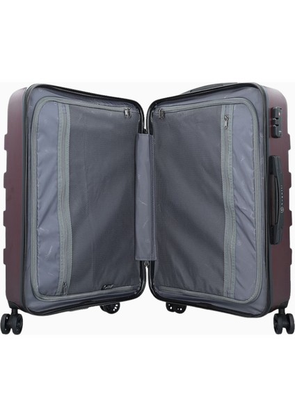 Bugattı Galatea 66 cm Kırmızı Orta Boy Valiz 4 Tekerlekli, Abs Gövde ve Tsa Kilit modelleri