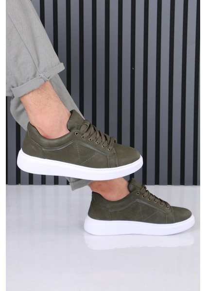 Soft Haki Günlük Sneaker Erkek Ayakkabısı Ortopedik Tabanlı M801 fiyatları