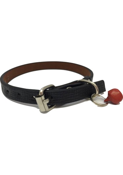 3 Adet Deri Kedi Tasması Zilli Set 30 cm modelleri