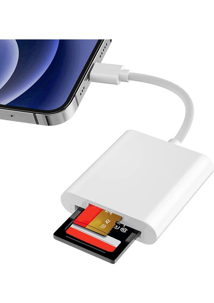 NK1023 2'si 1 Arada Telefon ve Pad Için Type-C’den Sd Karta Otg Sd/tf Bellek Dönüştürücü Tak Çalıştır Kart Okuyucu modelleri