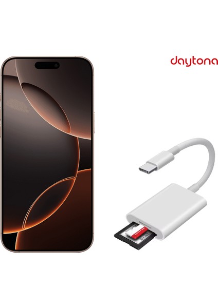 NK1023 2'si 1 Arada Telefon ve Pad Için Type-C’den Sd Karta Otg Sd/tf Bellek Dönüştürücü Tak Çalıştır Kart Okuyucu