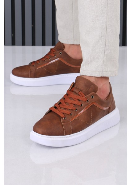 Soft Taba Günlük Sneaker Erkek Ayakkabısı Ortopedik Tabanlı M801 modelleri