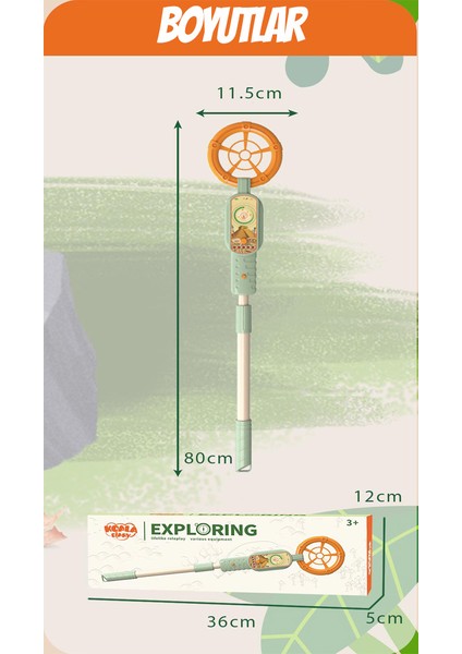 Çocuklar Için Kamp Dedektör Oyuncak Kamp Oyuncağı Hafif Metal Dedektö.r fiyatları