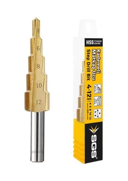 Kademeli Matkap Ucu 4-12MM fiyatları