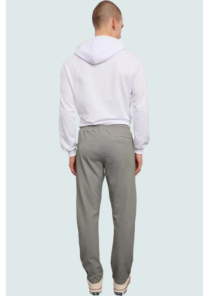 Erkek Günlük Jogger Pantolon Rahat Lastikli Bel Dar Paça Dokuma Kumaş Yaz Aylarının Vazgeçilmezi modelleri