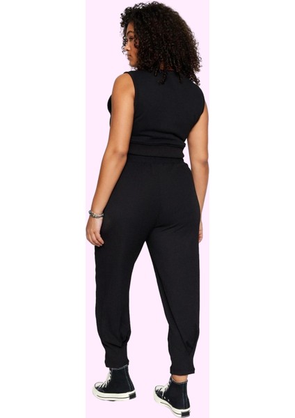 Kadın Büyük Beden Örme Pantolon Yüksek Bel Havuç Kalıp Regular Boy Yaz Aylarının Vazgeçilmezi modelleri