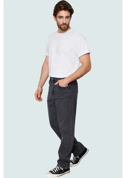 Erkek Denim Straight Fit Bol Kot Pantolon Pamuk Rahat Günlük Stil Yaz Aylarının Vazgeçilmezi modelleri