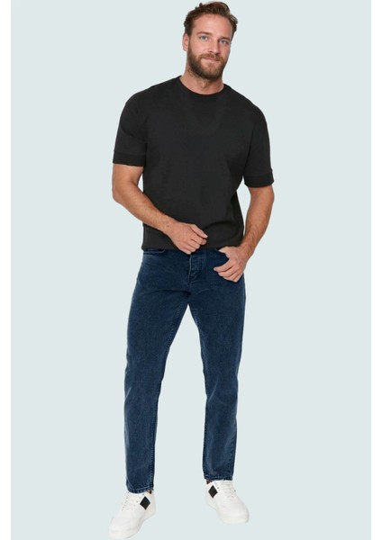 Erkek Pamuk Relaxed Fit Kot Pantolon Günlük Şıklık Modern Tasarım Yaz Aylarının Vazgeçilmezi fiyatları