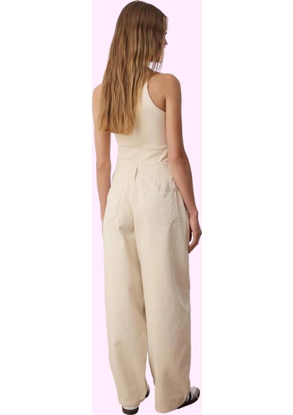 Kadın Barrel Baggy Denim Pantolon Yüksek Bel Pamuk Günlük Kullanım Yaz Aylarının Vazgeçilmezi modelleri