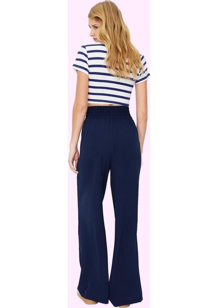 Kadın Viskoz Dokuma Pantolon Geniş Paça Rahat Günlük Hafta Sonu Yaz Aylarının Vazgeçilmezi modelleri