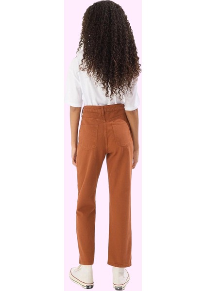 Kadın Denim Pantolon Yüksek Bel Straight Günlük Casual Hafta Sonu Yaz Aylarının Vazgeçilmezi modelleri