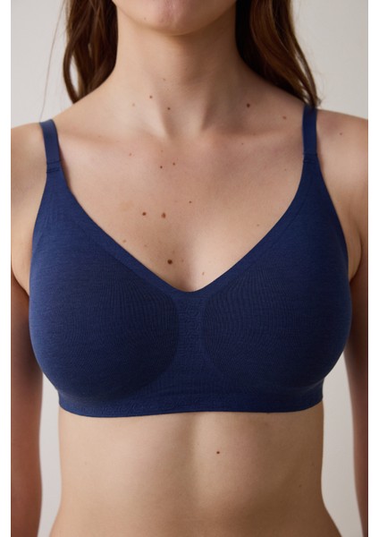 24 Saat İz Bırakmayan Lacivert Sütyen indirimleri