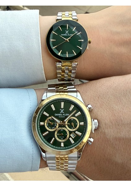 Göstergeleri Aktif Hediye Paketli Sevgili Çift Kol Saati