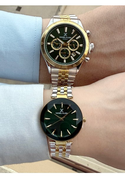 Göstergeleri Aktif Hediye Paketli Sevgili Çift Kol Saati modelleri