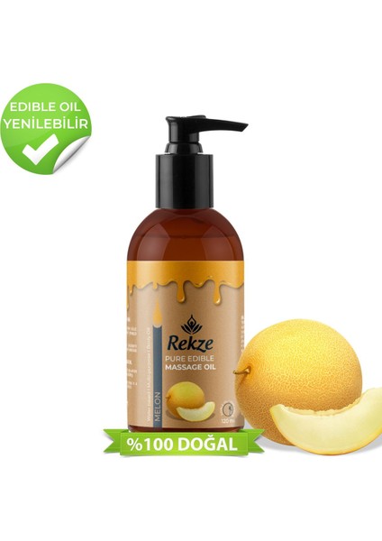 Masaj Yağı 4 Adet Kavun Erotik Kokulu Yenilebilir 120 ml fiyatları