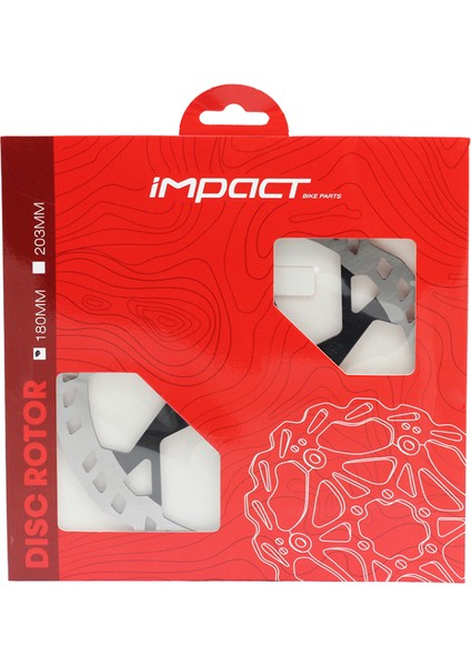 180MM Elektrikli Bisiklet 2.3mm Kalın Disk Fren Rotoru fiyatları