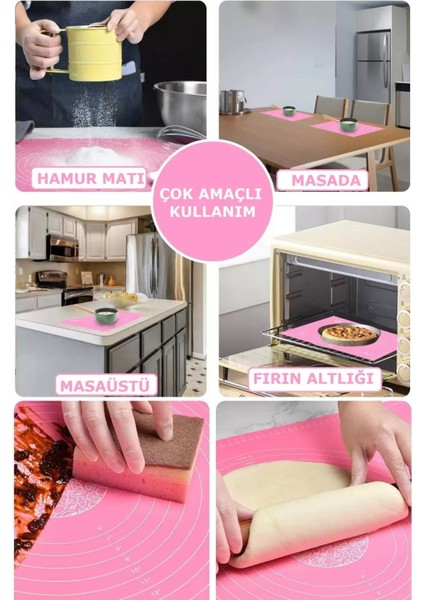 Silikon Hamur Açma Matı – Kaymaz, Yapışmaz ve Pratik fırsatları