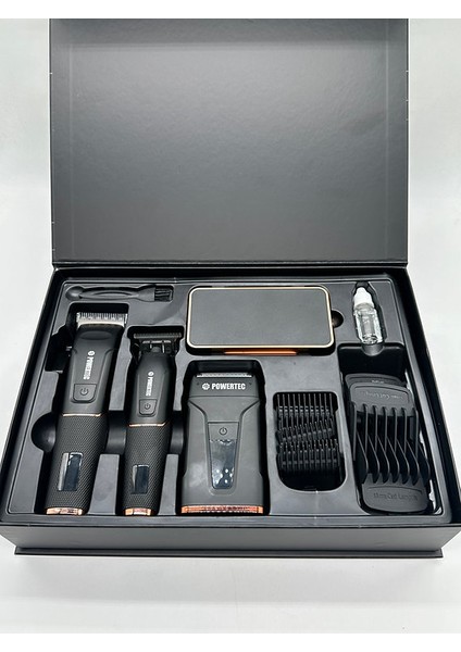 TR-5400 3'lü Set Saç,sakal,ense,vücut,günlük Bakım Seti