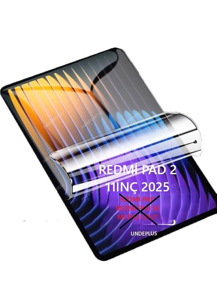 Xiaomi Redmi Pad 2 11INÇ 2025 Kılıf Dönen Tablet Kilifi Ekran Koruyucu+Kalem modelleri