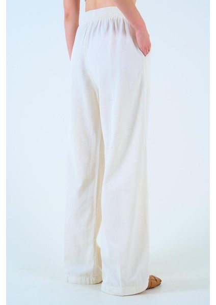 Beli Lastikli Palazo Pantolon - Taş indirimleri