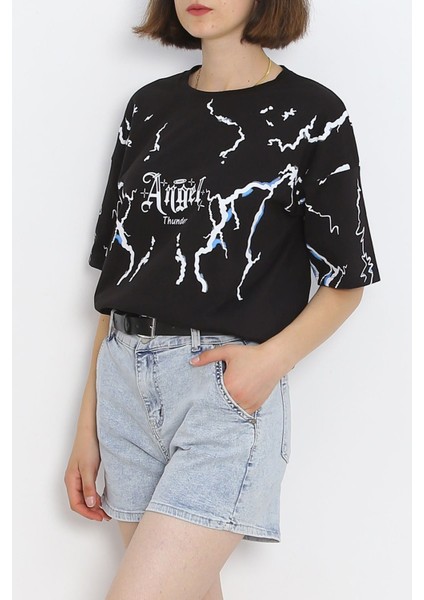 Baskılı Tişört Siyah - 20014.1567. fiyatları