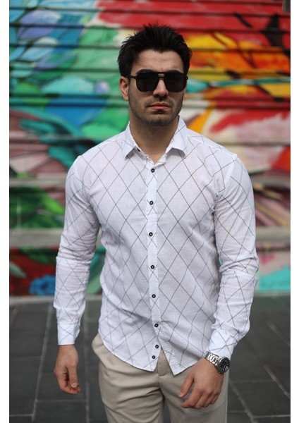 Erkek Şamre Kumaş Gömlek fırsatları