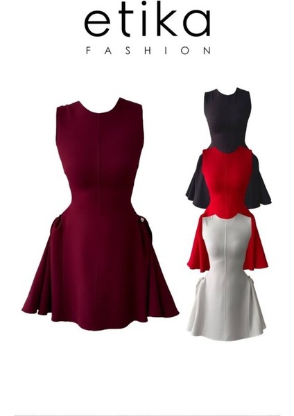 More Inci Detaylı Elbise