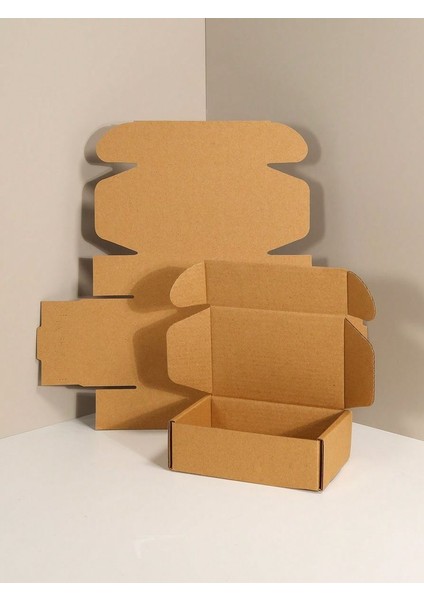 20X10X5 cm E-Ticaret Kutusu - Kraft Kutu-25 Adet