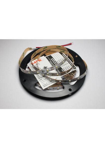 12V Smd 3528 Çip Iç Mekan Metrede 60 LED 4.8W Beyaz Şerit LED