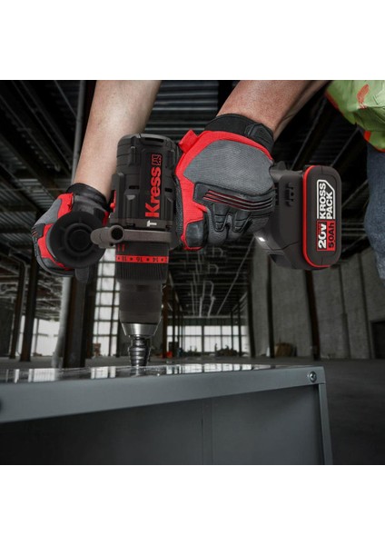 KUC33.1 20VOLT/5.0AH Li-Ion 95NM Çift Akülü Kömürsüz Profesyonel Şarjlı Darbeli Matkap modelleri
