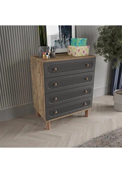 Soho 4 Çekmeceli Mdf Şifonyer