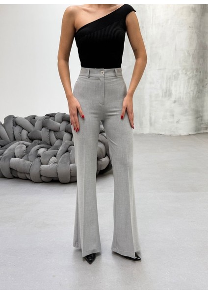 230 gr Poly Viscose Full Lycra Ispanyol Paça Pantolon fırsatları