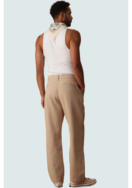 Erkek Pamuklu Rahat Pantolon Geniş Paça ve Straight Kesim Günlük Tarz Yaz Aylarının Vazgeçilmezi modelleri