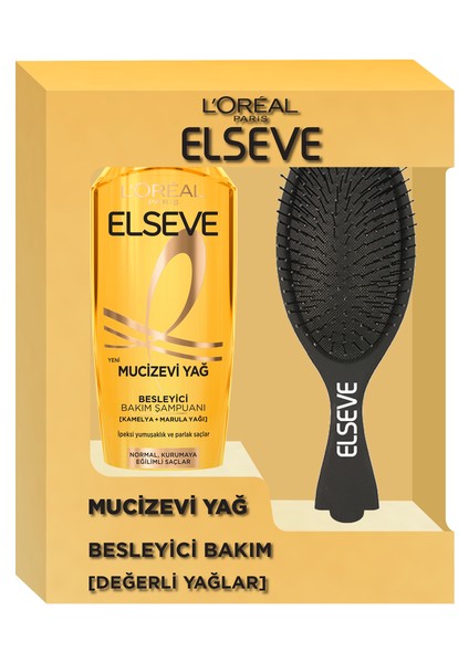 Mucizevi Yağ Besleyici Bakım Şampuanı 300 ml Tarak Hediyeli