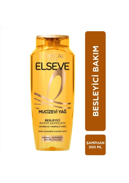 Mucizevi Yağ Besleyici Bakım Şampuanı 300 ml Tarak Hediyeli fiyatları