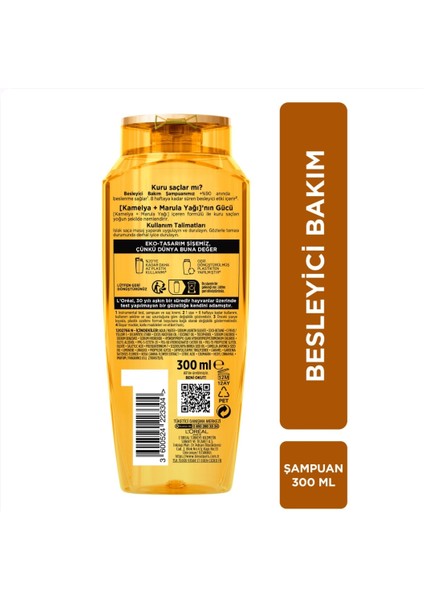 Mucizevi Yağ Besleyici Bakım Şampuanı 300 ml Tarak Hediyeli fırsatları