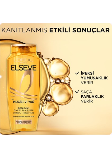 Mucizevi Yağ Besleyici Bakım Şampuanı 300 ml Tarak Hediyeli indirimleri